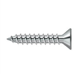 Deltana - Wood Screw, Steel, No.9 x 1'' - Polished Chrome