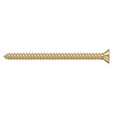 Deltana - Wood Screw, Steel, No.9 x 2-1/2'' - Brushed Brass