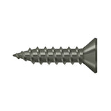 Deltana - Wood Screw, Steel, No.9x3/4'' - Antique Nickel