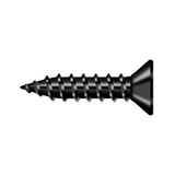 Deltana - Wood Screw, Steel, No.9x3/4'' - Paint Black