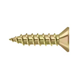 Deltana - Wood Screw, Steel, No.9x3/4'' - Zinc Dichromate