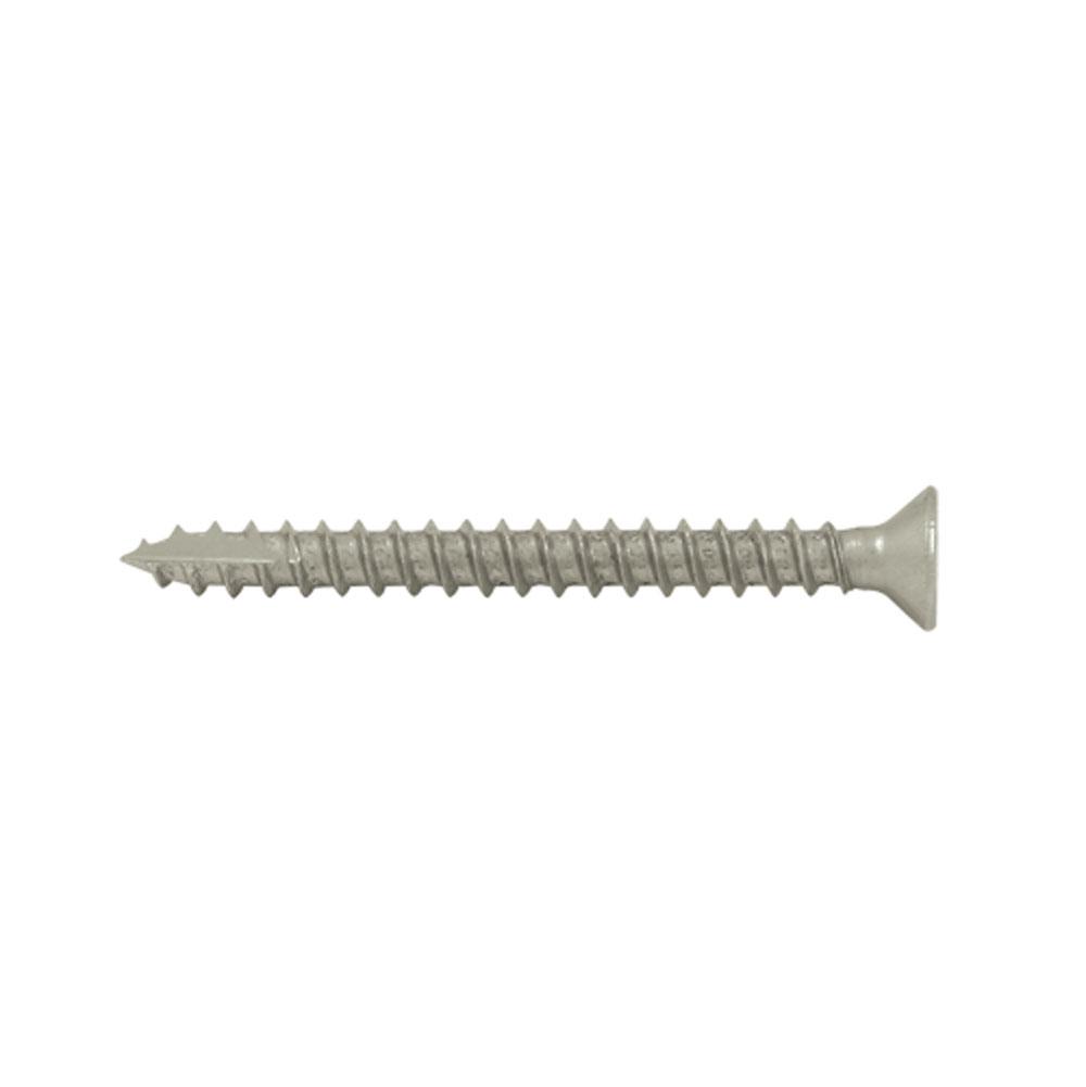 Deltana - Wood Screw, Steel, No.10 x 2'' - Brushed Nickel