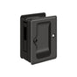 Deltana - HD Pocket Lock, Adjustable, 3-1/4'' x 2-1/4'' Sliding Door Receiver - Oil-rubbed Bronze