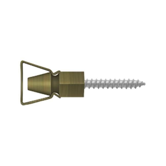 Deltana - Shutter Door Holder, 1-1/4'' - Antique Brass