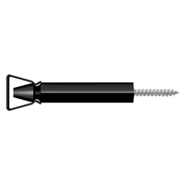 Deltana - Shutter Door Holder, 3-1/4'' - Paint Black