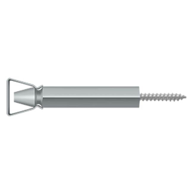 Deltana - Shutter Door Holder, 3-1/4'' - Brushed Chrome