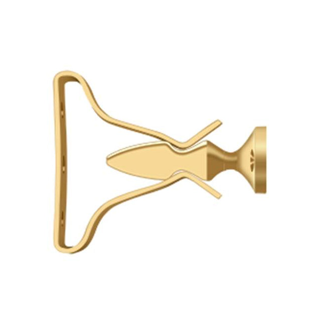 Deltana - Shutter Door Holder, 2-3/4'' - PVD Polished Brass