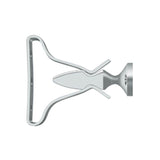 Deltana - Shutter Door Holder, 2-3/4'' - Polished Chrome