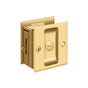 Deltana - Pocket Lock, 2-1/2'' x 2-3/4'' Privacy - PVD Polished Brass