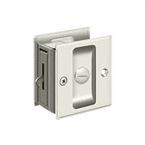 Deltana - Pocket Lock, 2-1/2'' x 2-3/4'' Privacy - Polished Nickel
