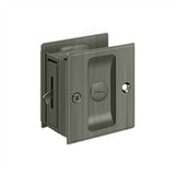 Deltana - Pocket Lock, 2-1/2'' x 2-3/4'' Privacy - Antique Nickel