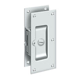 Deltana - Decorative Pocket Lock 6'', Privacy - Polished Chrome