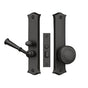 Deltana - Storm Door Latch, Classic, Mortise Lock - Oil-rubbed Bronze