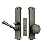 Deltana - Storm Door Latch, Classic, Mortise Lock - Antique Nickel