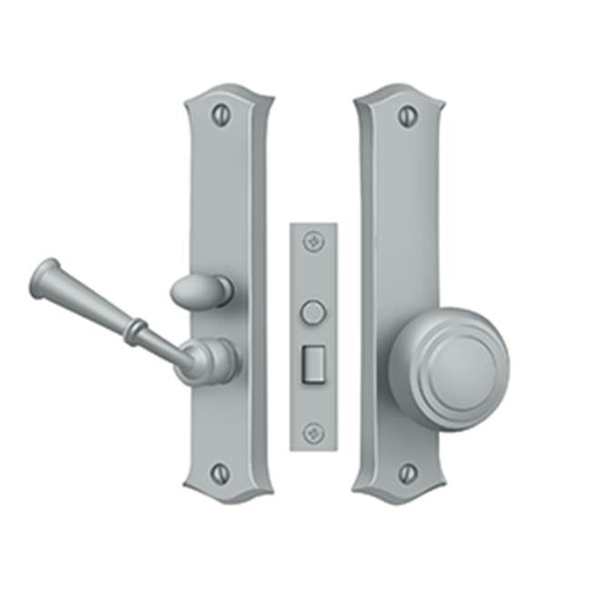 Deltana - Storm Door Latch, Classic, Mortise Lock - Brushed Chrome