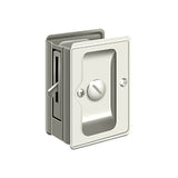 Deltana - HD Pocket Lock, Adjustable, 3-1/4'' x 2-1/4'' Privacy - Polished Nickel