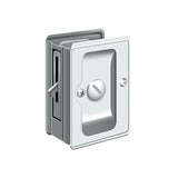 Deltana - HD Pocket Lock, Adjustable, 3-1/4'' x 2-1/4'' Privacy - Polished Chrome