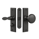 Deltana - Storm Door Latch, Square, Mortise Lock - Oil-rubbed Bronze
