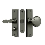 Deltana - Storm Door Latch, Square, Mortise Lock - Antique Nickel