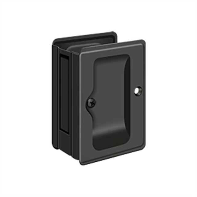 Deltana - HD Pocket Lock, Adjustable, 3-1/4'' x 2-1/4'' Passage - Oil-rubbed Bronze