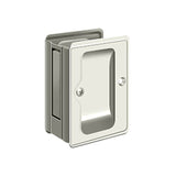 Deltana - HD Pocket Lock, Adjustable, 3-1/4'' x 2-1/4'' Passage - Polished Nickel