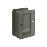 Deltana - HD Pocket Lock, Adjustable, 3-1/4'' x 2-1/4'' Passage - Antique Nickel