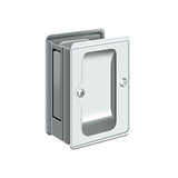 Deltana - HD Pocket Lock, Adjustable, 3-1/4'' x 2-1/4'' Passage - Polished Chrome