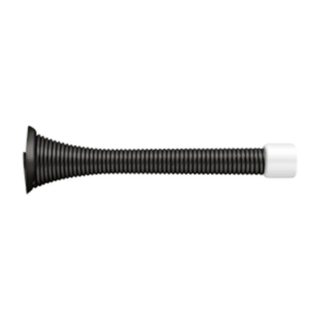 Deltana - 3-3/4'' Baseboard Door Bumper, HD, Steel - Oil-rubbed Bronze