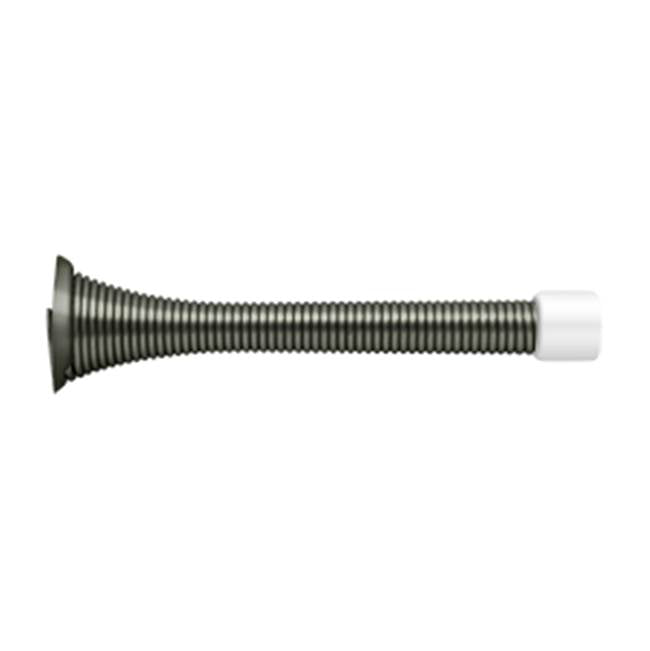 Deltana - 3-3/4'' Baseboard Door Bumper, HD, Steel - Antique Nickel