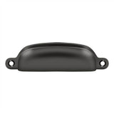 Deltana - Exposed Shell Pull 4'' - Oil-rubbed Bronze