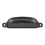 Deltana - Exposed Shell Pull 4'' - Oil-rubbed Bronze