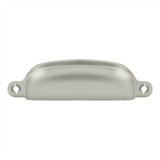 Deltana - Exposed Shell Pull 4'' - Brushed Nickel