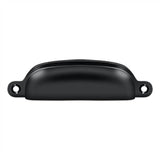 Deltana - Exposed Shell Pull 4'' - Paint Black