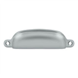 Deltana - Exposed Shell Pull 4'' - Brushed Chrome