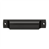 Deltana - Rectangular Shell Pull 4'' - Oil-rubbed Bronze