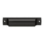 Deltana - Rectangular Shell Pull 4'' - Oil-rubbed Bronze