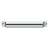 Deltana - Rectangular Shell Pull 7'' - Polished Chrome