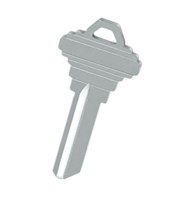 Deltana - Blank Key -  6 Pin C Keyway - Brushed Chrome