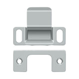 Deltana - Strike Plate, Dust Cup, Adjustable, 2-3/4'' x 1-1/4'' - Brushed Chrome