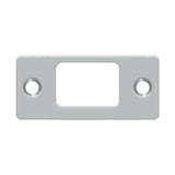 Deltana - Strike Plate, Deadbolt, 2-3/4'' x 1-1/4'' - Brushed Chrome
