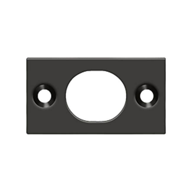 Deltana - Strike Plate For 6'' Flush Bolt - Oil-rubbed Bronze