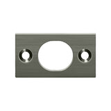 Deltana - Strike Plate For 6'' Flush Bolt - Antique Nickel