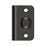 Deltana - Strike Plate for Ball Catch and Roller Catch - Oil-rubbed Bronze