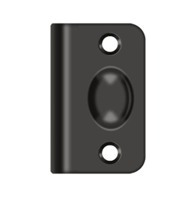 Deltana - Strike Plate for Ball Catch and Roller Catch - Oil-rubbed Bronze