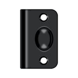 Deltana - Strike Plate for Ball Catch and Roller Catch - Paint Black