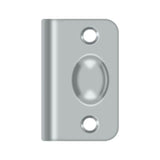 Deltana - Strike Plate for Ball Catch and Roller Catch - Brushed Chrome