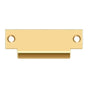 Deltana - ANSI Blank T- Strike, 4-7/8'' x 1-1/4'', Without Hole - PVD Polished Brass