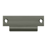 Deltana - ANSI Blank T- Strike, 4-7/8'' x 1-1/4'', Without Hole - Antique Nickel