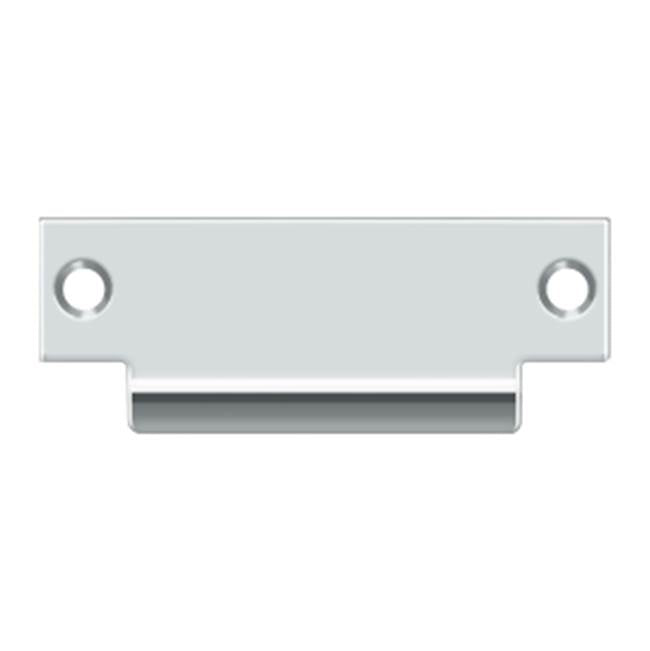 Deltana - ANSI Blank T- Strike, 4-7/8'' x 1-1/4'', Without Hole - Polished Chrome