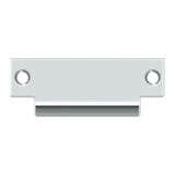 Deltana - ANSI Blank T- Strike, 4-7/8'' x 1-1/4'', Without Hole - Polished Chrome
